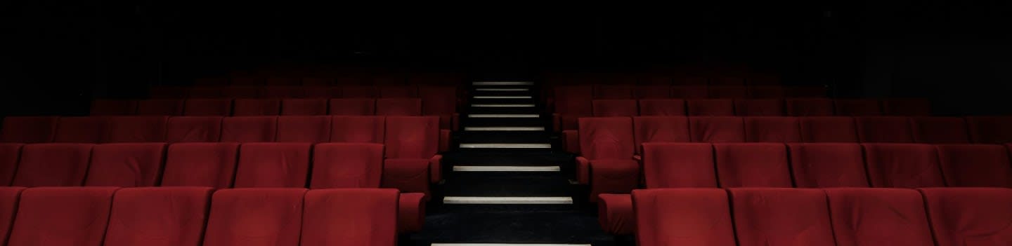 red cinema chair