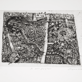 Jardin géographique (encadrée) item