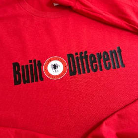 BUILT DIFFERENT LONG SLEEVE T-SHIRT item