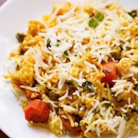 Vegetarian Biryani item