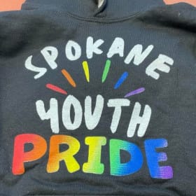 Youth Pride Hoodie Black Large item
