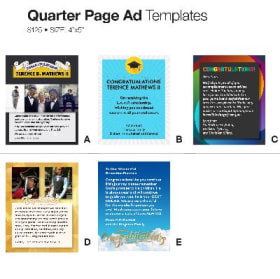 QUARTER PAGE item