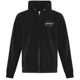 Singing Out Zipper Hoodie item
