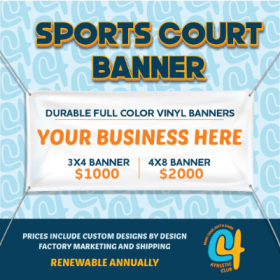 Sports Court - 3x4' Banner item