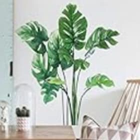 Leaf tropical plants wall stickers item