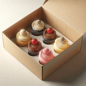 Pack of 6 Cupcakes item