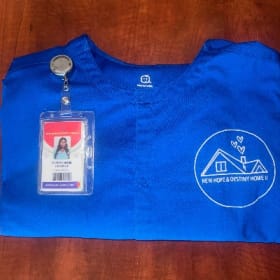 Royal Blue Smock item