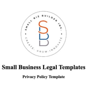 Privacy Policy Template (English) item
