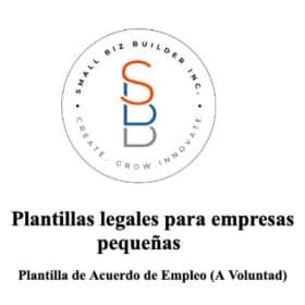Plantilla de Acuerdo de Empleo (A Voluntad) (Spanish) item