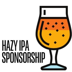 Hazy IPA Sponsor item