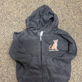 5/6 - Dark Gray Zip-up Hoodie item