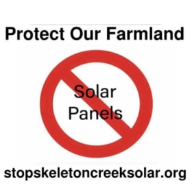 Protect our Farmland Yard Sign item