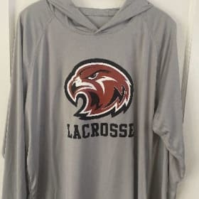 LARGE-SPF 50 Hooded Long Sleeve Shirt/Rash Guard item