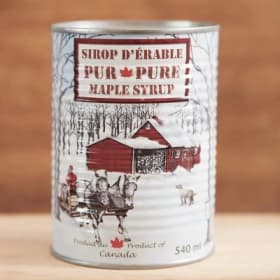 Canne sirop d’érable 540ml item