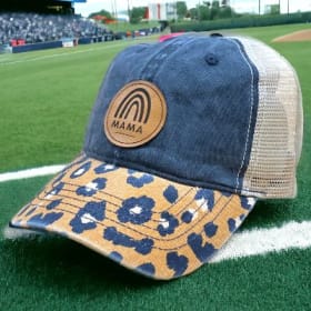 Mama Leather Patch Hat item