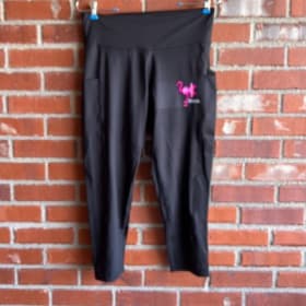 Ladies' Three-Quarter Performance Leggings, Size L item
