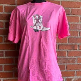 2022 CFD Give Cancer the Boot T-Shirt, Size XL item