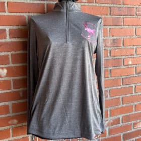 Ladies' Zone Sonic Heather Performance Quarter-Zip, Size M item