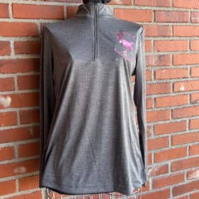 Ladies' Zone Sonic Heather Performance Quarter-Zip Size XL item