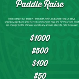 PADDLE RAISE $50 item