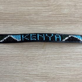 Beaded Leather Bracelet item