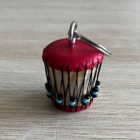 Djembe Drum Keychain item