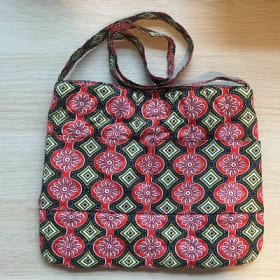 Patterned Satchel item