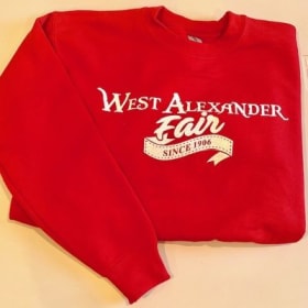 Red Crewneck Sweatshirt item