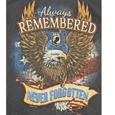 Black Short Sleeve POW-MIA T-shirt 3XL item