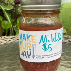 $5 Mild Salsa (16oz Mason Jar) item