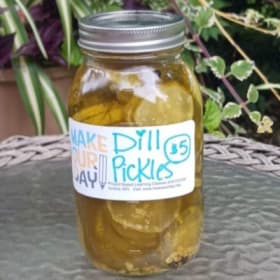 $5 Dill Pickles (32oz jar, coins) item