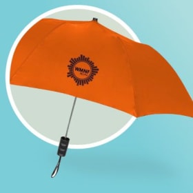 WMNF's FIYAH Orange Umbrella item