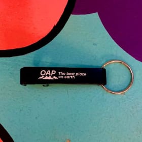 OAP Keychain Bottle Opener item