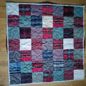 Plaid 34x35 item