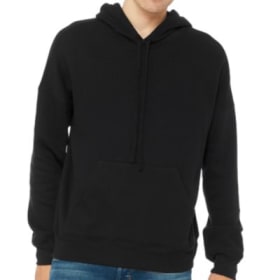 Black Pull Over Hoodie  (Style 1) w/Embroidered Name item