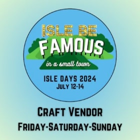 THREE-DAY Craft Vendor (7/12-7/14/2024) item