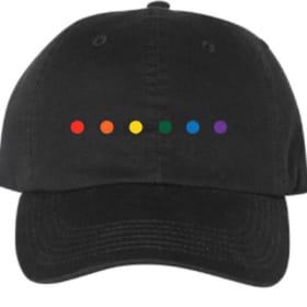 Classic PRISM 6-Dot Dad Hat (Black) item