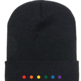 Classic PRISM 6-Dot Cuffed Beanie (Black) item