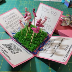 FLOCK-IN-A-BOX - NO YARD, SEND A MINI FLOCK item