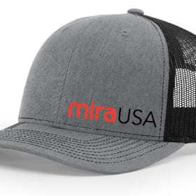 Hat - Heather Grey / Black item