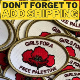 Girls for a Free Palestine Patch item