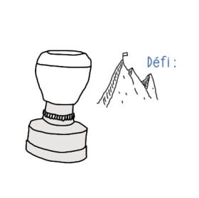 Étampe « Défi » item