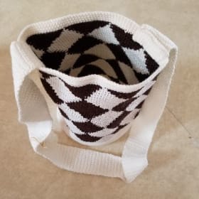 Beige and Black Bag by Lancheros item