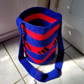 Blue, Red and Black stripe by Lancheros item