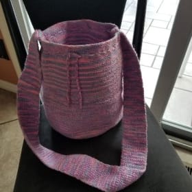 Light Pink & Blue bag by Lancheros item