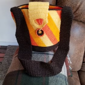 Shades of Gold and Brown Bag by Launcheros item