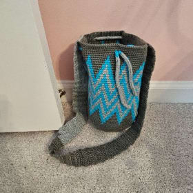 Grey & Blue Small Bag by Lancheros item