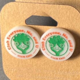 Club EMU Logo Stud Earrings! item
