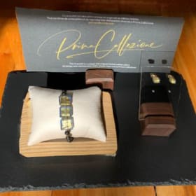 Bracelet et boucles d'oreilles Murano - VENDU Danny Tremblay item