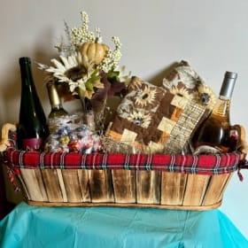Chocolate and Wine Basket item